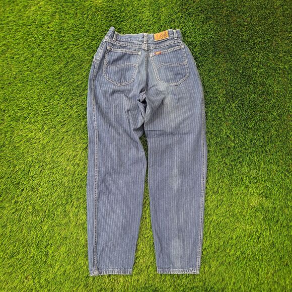 Vintage 70s LEE High-Rise Mom Jeans Womens 00/0 24x28 Blue - Picture 2 of 16